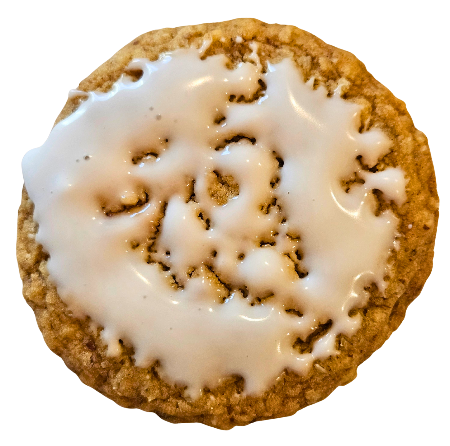 Iced Oatmeal Cookies